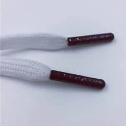 Weiou 20 Pcs/Lot In Bulk For Cheaper Selling 4x22MM Luxury String Tips Highlight Ends Metal Aglets Black Gold Shoelace Heads
