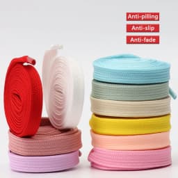 1 Pair Solid Flat Shoe Laces Canvas Shoelaces for Sneakers Woman Men Shoelace Classic Tennis Laces for Shoestrings