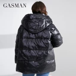 GASMAN 2023 Fashion Warm Coats Woman Winter Down Jackets Women Applique Hooded Plus Size Brand High Quality Parkas Female 82268