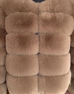 Women's Faux Fur Hooded Coat Winter Warm Fashion Hooded Fur Jacket Imitation Fox Fur Fluffy Coat Women's Clothing