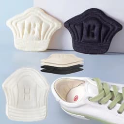 4pcs Insoles Patch Heel Pads for Sport Shoes Pain Relief Antiwear Feet Pad Protector Back Sticker Adjustable Size Cushion Insole