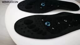 Premium Orthopedic Magnetic Therapy Insoles Slimming Weight Loss Arch Support Shoes Pads for Men Women Massage Foot Care Sole