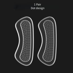 Silicone High Heels Heel Protectors Stickers Women Shoes Heel Cushion Foot Care Non Slip Shoe Pads for Adjustable Size Insoles