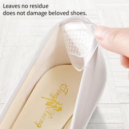 Silicone High Heels Heel Protectors Stickers Women Shoes Heel Cushion Foot Care Non Slip Shoe Pads for Adjustable Size Insoles