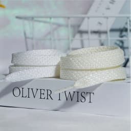 Metallic Shiny Gold Silver Shoelace Glitter White Shoelaces Flat 1.2CM Width Shoe Laces Colorful Bright Silk Casual Shoes Laces