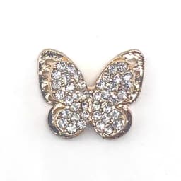 1PCS Shoe Charms Designer Pins Bling Rhinestone Girl Gift Glow Clog Decoration Metal Love Butterfly Accessories