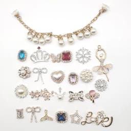 1PCS Shoe Charms Designer Pins Bling Rhinestone Girl Gift Glow Clog Decoration Metal Love Butterfly Accessories