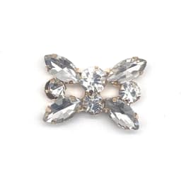 1PCS Shoe Charms Designer Pins Bling Rhinestone Girl Gift Glow Clog Decoration Metal Love Butterfly Accessories