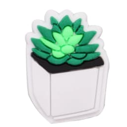 1pcs PVC Shoe Charms Buckle Hat Cactus Succulent Tree Potted Lily Kiwi Sandals Shoes Decoration Fit Wristbands Accessories