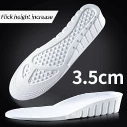 2026 Invisiable Height Increase Insoles for Feet Breathable Elevator Height Increase Templates Insoles for Women Men Shoes Pads