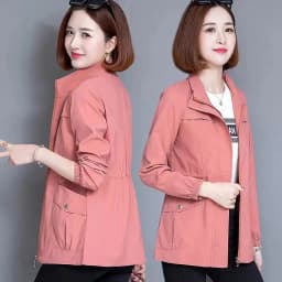 Spring Women's Jackets 2023 New Causal Windbreaker Famale Thin Basic Coat Lightweight Jacket Outwear Women Clothing
