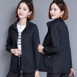 Spring Women's Jackets 2023 New Causal Windbreaker Famale Thin Basic Coat Lightweight Jacket Outwear Women Clothing