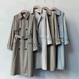 UK Brand new Fashion 2024 Fall /Autumn Casual Double breasted Simple Classic Long Trench coat with belt Chic Female windbreaker