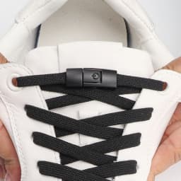 1 Pair No Tie Shoe Laces Press Lock Shoelaces Without Ties Elastic Laces Without Ties Sneaker Kids Adult Flat Shoelace for Shoes