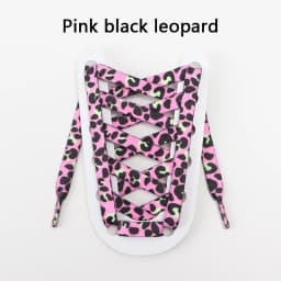 Leopard Print Flat Shoelaces Sneakers Colorful Shoelace Classic Animal Patten Shoe Laces Canvas Zebra Tiger Snake Shoestrings