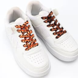Leopard Print Flat Shoelaces Sneakers Colorful Shoelace Classic Animal Patten Shoe Laces Canvas Zebra Tiger Snake Shoestrings