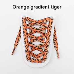Leopard Print Flat Shoelaces Sneakers Colorful Shoelace Classic Animal Patten Shoe Laces Canvas Zebra Tiger Snake Shoestrings