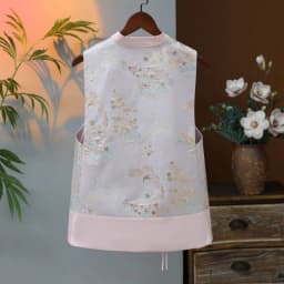 Fashion Spring Vest Women Temperament Button Jacquard Fashion Loose Sleeveless All-match Causal Waistcoat 2024 New Female Jacket