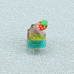 Shoelaces Decorative Clip Children's Bling Glitter Princess Ice Cream Rainbow Shoe Buckle Removable Shoe Charms Decorations 1PCS