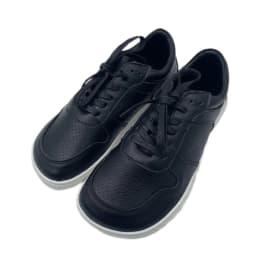 Tipsietoes 2025 Barefoot Genuine Leather Sneaker For Women Men Flat Soft Zero Drop Sole Wider Toe Box Flexible Light Weight