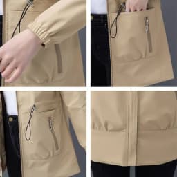 Spring Women's Jackets Causal Windbreaker 2024 New Two-Sided PiercingThin Basic Coat Lightweight Jacket Outwear Women Clothing