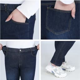 Classic Blue Women Pant Jeans 9XL 140KG 7XL 6XL Plus Size Large High Waist Elastic Denim Pants Female Casual Slim Fit Trousers