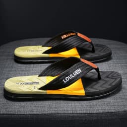 Men's Thongs Slippers For Summer Lightweight Non-Slip Beach Shoes For Men Male Youth