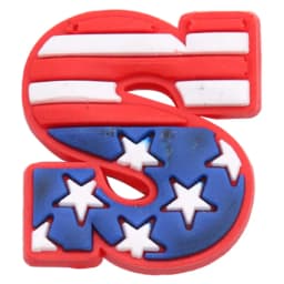 1pcs America USA Statue of Liberty Star Heart Hat Soccer PVC Shoe Charms Wristband Decoration Buckle Accessories Adult Gift