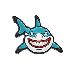 Strong Shark Shoe Charms for Crocs Accessories Sandals Men Clogs Pins Women Badges Boy Girls Jeans Kids Decorations Buckle Shoes