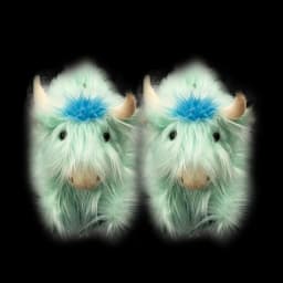 Highland Cow Plush Slippers Winter Fashion Colourful Fluffy Cattle Shoes Soft Warm Indoor Cartoon Furry Slides for Women Men