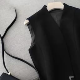 2024 Women's Casual Black Vest Women Clothing Spring Autumn Sleeveless Blazer Jacket Medium And Long Slim Female Waistcoat