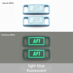 Luminous Shoelaces Buckle Glowing Metal Lock for Shoelace DIY Lace Shoe Footwear Decoration Sneaker Decorations Accessories
