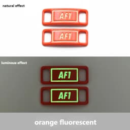 Luminous Shoelaces Buckle Glowing Metal Lock for Shoelace DIY Lace Shoe Footwear Decoration Sneaker Decorations Accessories