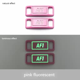 Luminous Shoelaces Buckle Glowing Metal Lock for Shoelace DIY Lace Shoe Footwear Decoration Sneaker Decorations Accessories