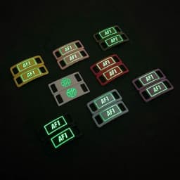 Luminous Shoelaces Buckle Glowing Metal Lock for Shoelace DIY Lace Shoe Footwear Decoration Sneaker Decorations Accessories