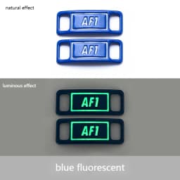 Luminous Shoelaces Buckle Glowing Metal Lock for Shoelace DIY Lace Shoe Footwear Decoration Sneaker Decorations Accessories