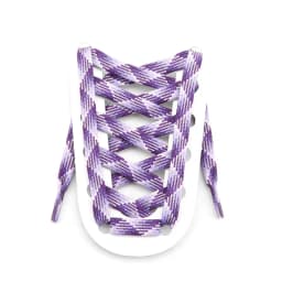 Flat Shoelaces for Sneakers Rainbow Shoelace Colorful Striped Shoe Laces for Woman Man Width 1CM Length 100/120/140/160CM 1 Pair