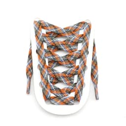 Flat Shoelaces for Sneakers Rainbow Shoelace Colorful Striped Shoe Laces for Woman Man Width 1CM Length 100/120/140/160CM 1 Pair