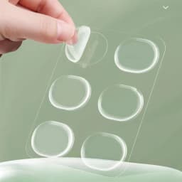 6Pcs Silica Gel Insole Heel Anti Wear Sticky Shoes Cobbler Sticker Back Sneaker Lined with Anti-Wear After Heels Stick Foot Care