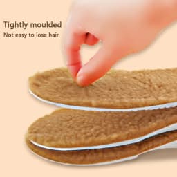 1 Pair Winter Warm Height Increase Insoles, Sports Shock Absorption Shoe Pads for Men & Women, Shoe Accessories