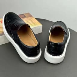 men leisure crocodile shoes