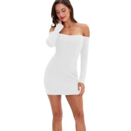 Original Cotton Sexy White Backless Dresses Women Bodycon Short Package Hip Mini Dress Female Clothing Dating Party Dresses