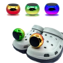 Funny Mini BT Speaker  for Crocs Comedy Accessories Release Your Toes Friends Gift