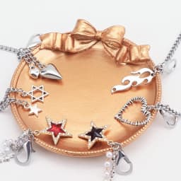 1PC Heart Star Pearl Shoe Laces Chain Punk Luxurious Diamond DIY Detachable Studded Pentagram Shoelace Accessories Jewelry Penda