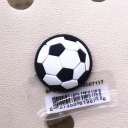 1pcs Original Football PVC Shoe Charms Accessories Make Play MVP Soccer Field Sandals Buckle Decorations Clog Pin Clips Designer