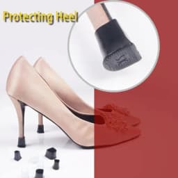 2-20pcs Silicone Heel Protectors Stoppers Latin Stiletto Dancing Covers Antislip High Heeler Bridal Wedding Shoes Accessories