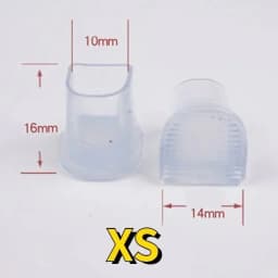 2-20pcs Silicone Heel Protectors Stoppers Latin Stiletto Dancing Covers Antislip High Heeler Bridal Wedding Shoes Accessories