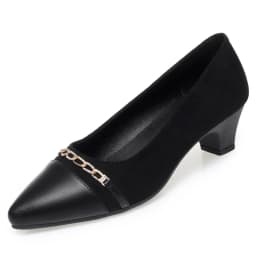 Spring Autumn Fashion Women's Shoes Mary Jane Style Shoes Low Heel Shallow Mouth Round Toe Comfort Solid Color Party Shoes