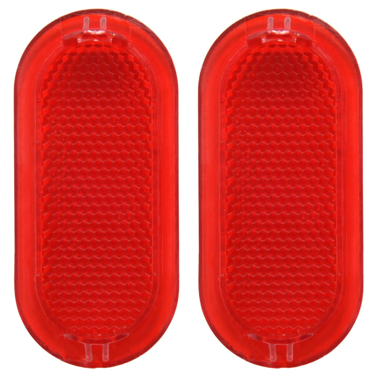 2Pcs Red Interior Door Panel Warning Light Cap Reflector for 6Q0947419