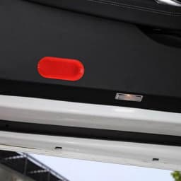 2Pcs Red Interior Door Panel Warning Light Cap Reflector for 6Q0947419